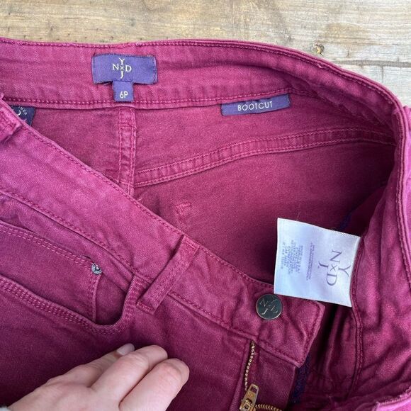 NYDJ bootcut magenta jeans - Picture 3 of 5
